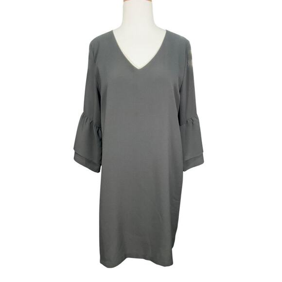 Belongsci Dresses & Skirts - Belongci Dress Size Large Black Bell Sleeve Western Gothic itchy Romantic